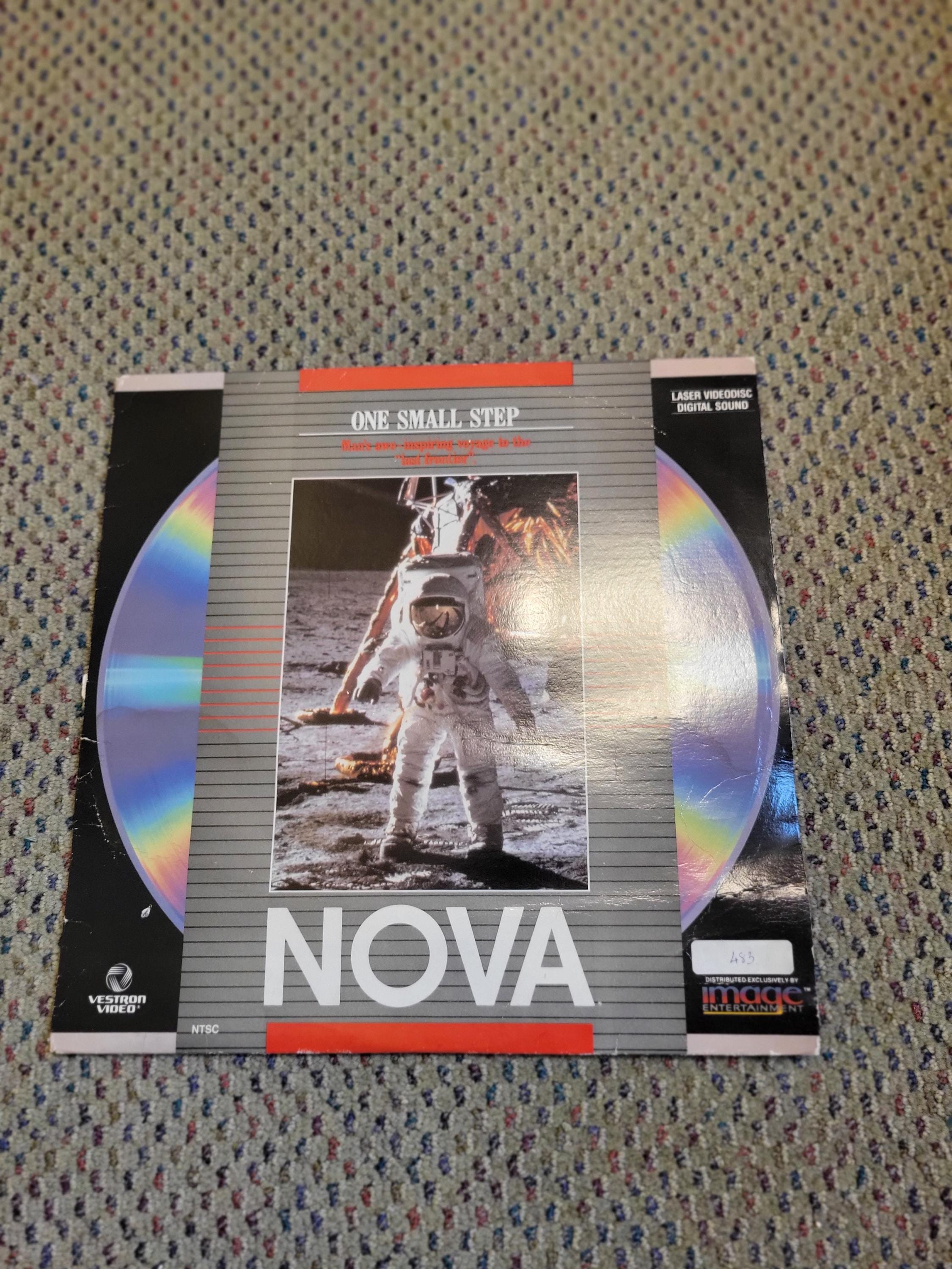 Nova One Small Step Laserdisc ID653UE Vestron Video Space Moon LD