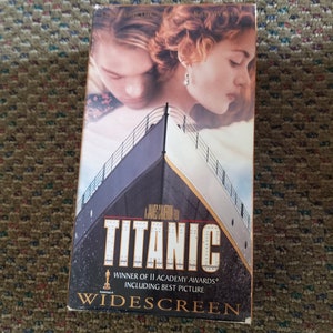 Titanic VHS Tape Preowned