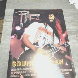 Pit Magazine Wiosna 1990 Okładka Soundgarden