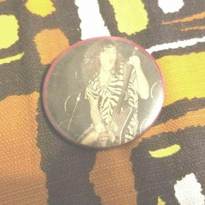 Vintage Eddie Van Halen Pinback Button