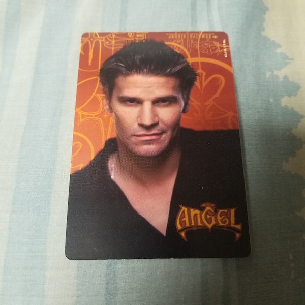 Vintage Buffy The Vampire Slayer Angel Vending Machine Sticker