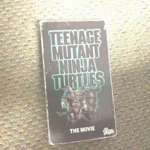 Cassette VHS Teenage Mutant Ninja Turtles