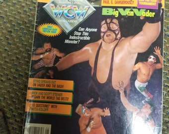 Revista WCW Noviembre de 1992 Portada de Vader