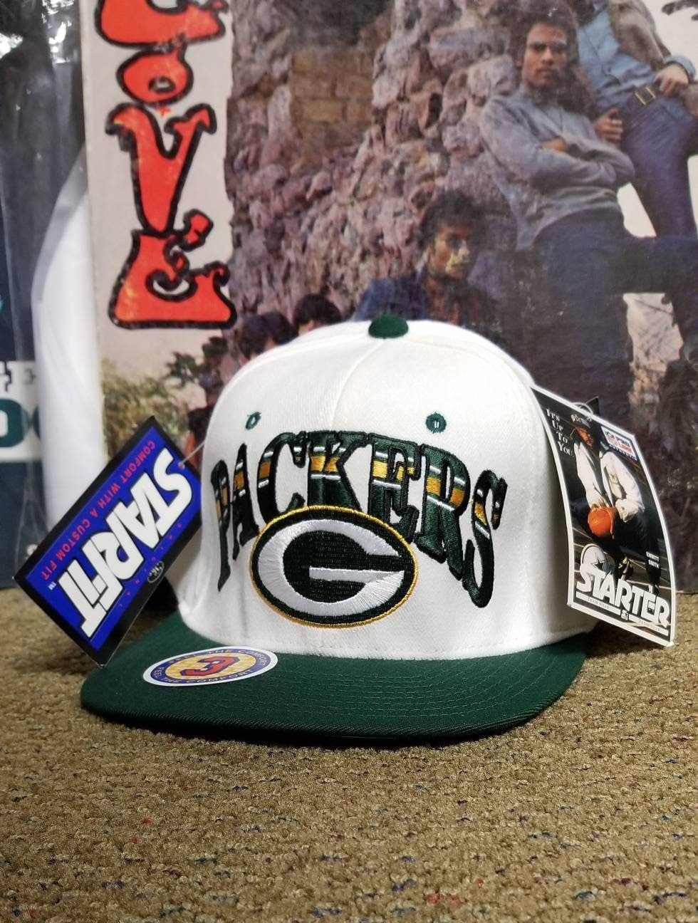 Men's New Era Green Green Bay Packers Patch Up Super Bowl