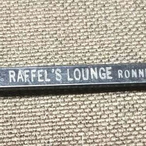 Vintage Raffel&#39;s Lounge Swizzle Stick