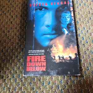 Vintage Fire Down Below VHS Tape