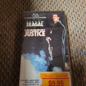 Vintage Out For Justice VHS Tape