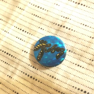 Vintage The Tubes Holographic Pinback Button