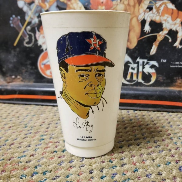 Vintage Houston Astros Lee May 7 11 Slurpee Cup