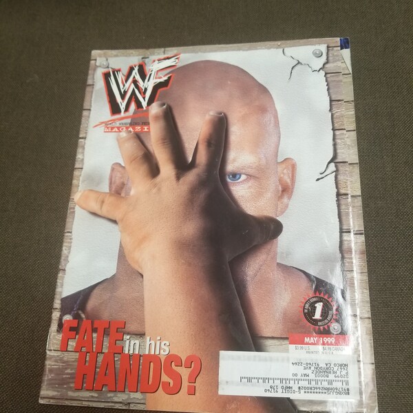 WWF Magazine May 1999 Stone Cold Steve Austin Cover