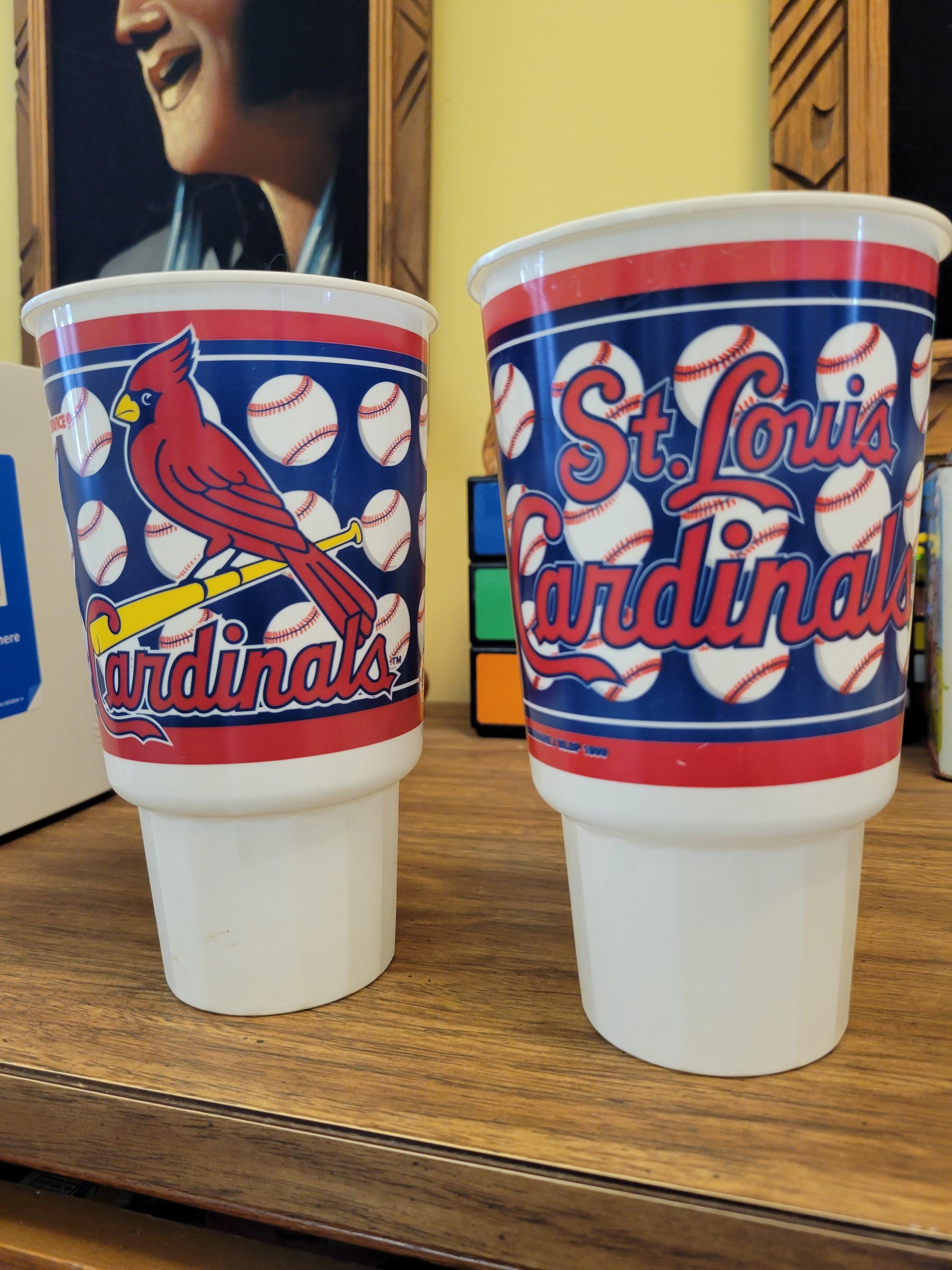 St.louis Cardinals Plastic Cups - Etsy