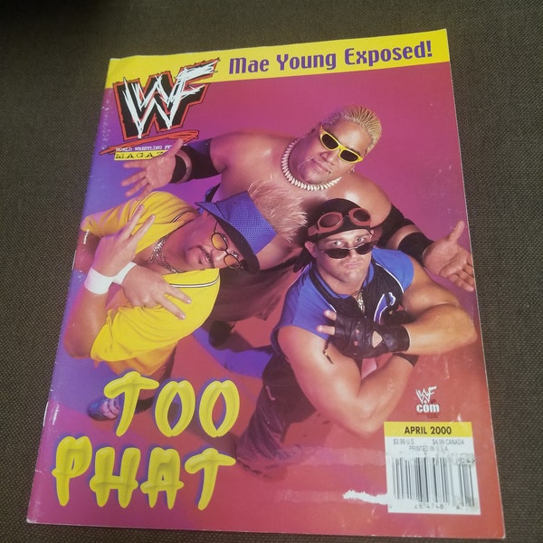 WWF Magazine April 2000 Too Phat Cover