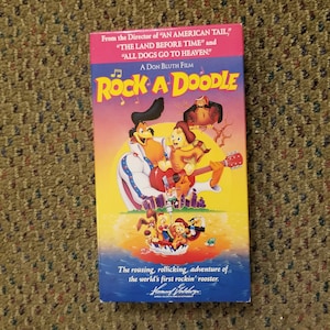 Fita VHS Rock A Doodle