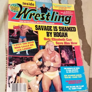 Victory Sports Series Inside Pro Wrestling Magazine September 1989 Hulk Hogan Cover