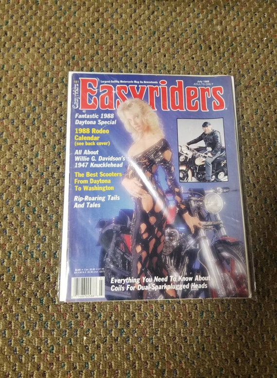 Easyriders July 1988 Magazine - Etsy