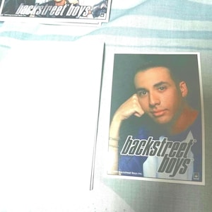 Vintage Backstreet Boys Howie Dorough Automat Aufkleber