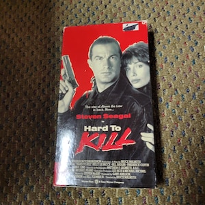 Vintage Hard to Kill VHS Tape