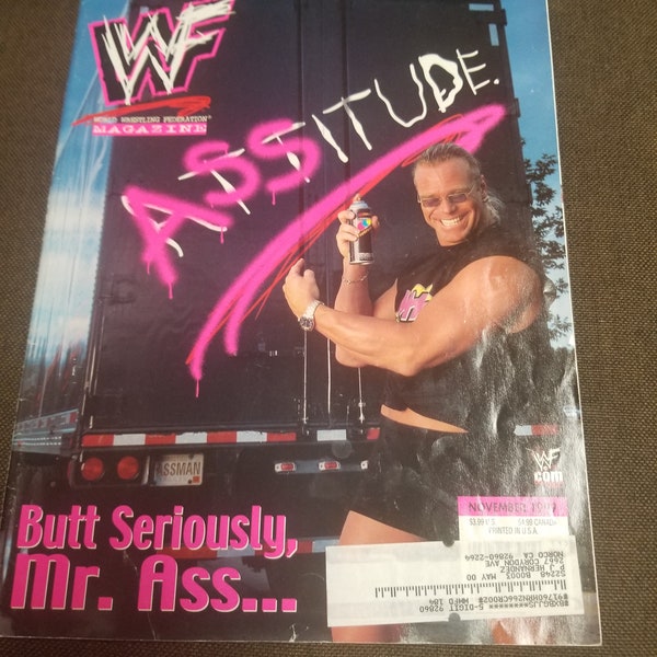 WWF Magazine November 1999 Mr Ass Cover