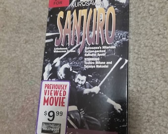 Sanjuro Kurosawa VHS Tape