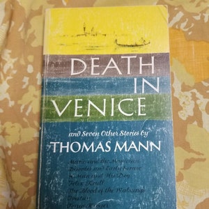 Vintage Thomas Mann Death In Venice Paperback