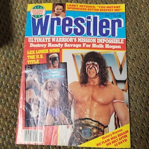The Wrestler Magazine June 1989 Ultimate Warrior Cover