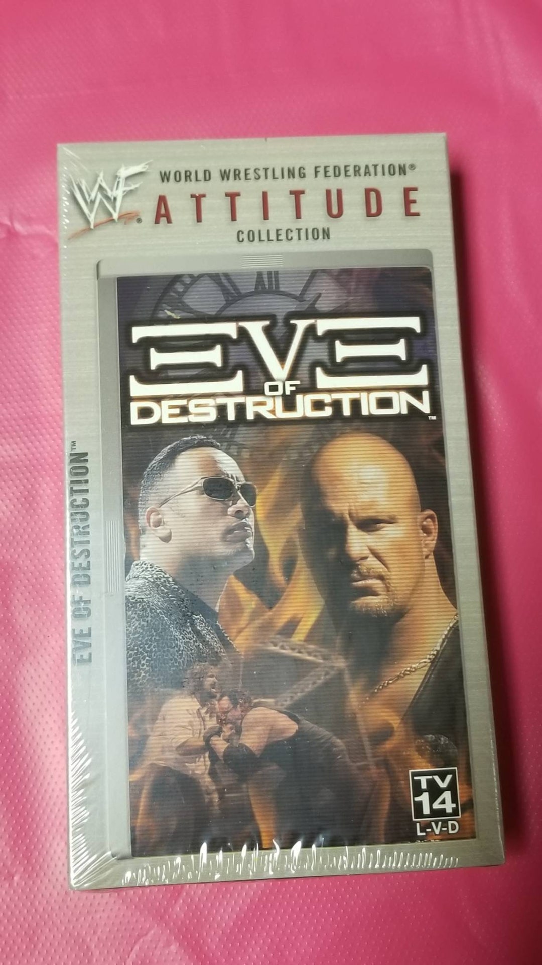 WWF Eve of Destruction SEALED VHS Tape Etsy