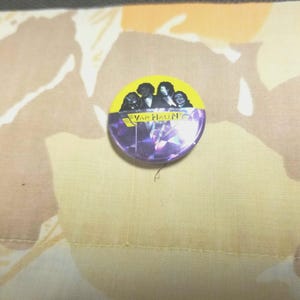 Vintage Van Halen Prismatic Button