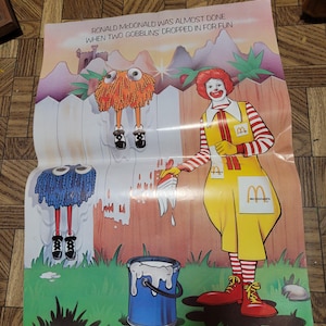 Mcdonaldland Poster - Etsy