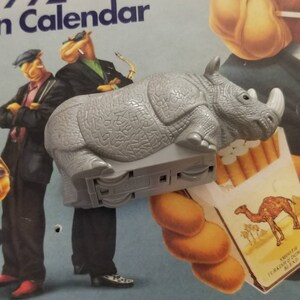 Disney Animal Kingdom 1998 Rhino Rhinoceros McDonald's