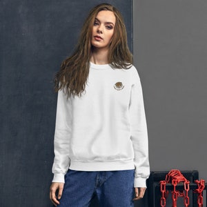 Shiba Inu Embroidered Unisex Sweatshirt - Soft, Comfortable, Perfect for Shiba lovers, Cute for Couples Matching Shirts