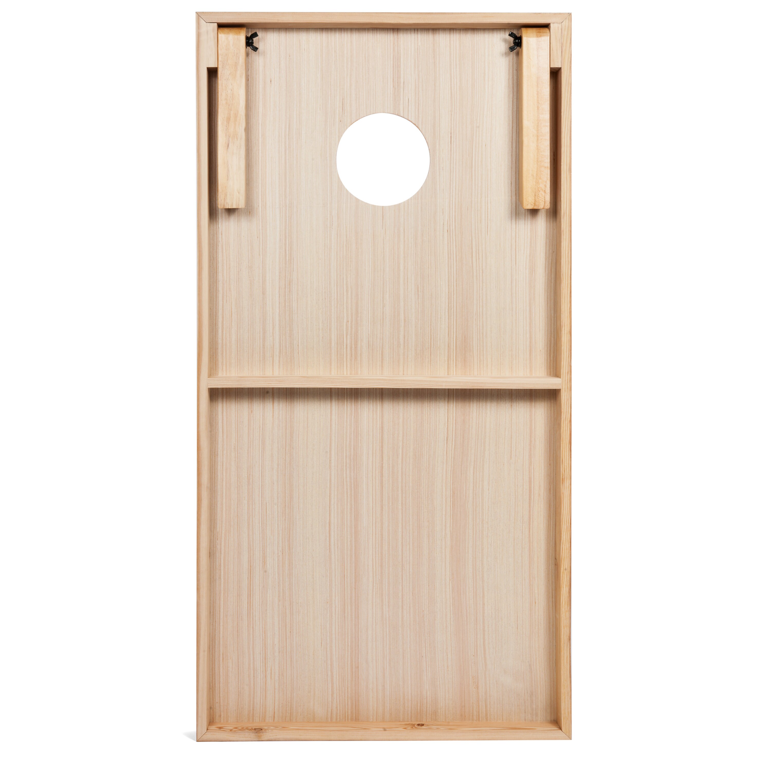 Tailgating Pros Tournament Grade Striped Cornhole Board Set Includes 4 X2 Regulation Boards Bean