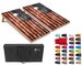 Tailgating Pros 4'x2' Distressed Star Stripe American Flag Cornhole Boards w/ Carrying Case & set of 8 Bags (Optional Light Package)! 