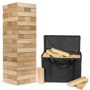 Giant Tumbling Tower and carrying case