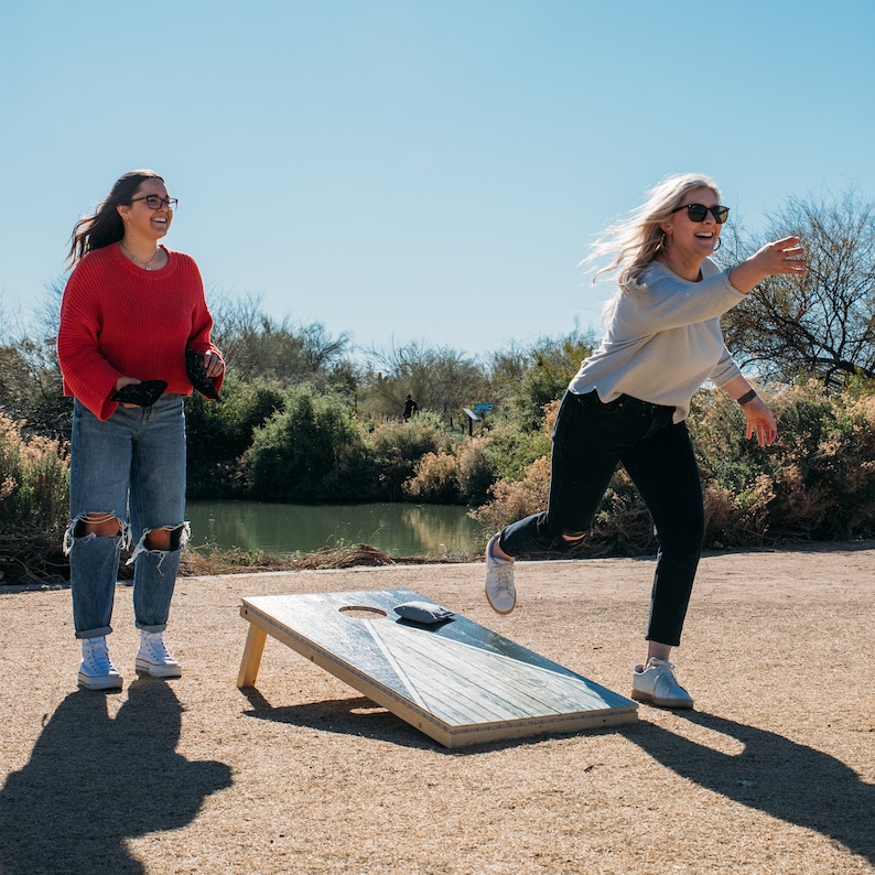 Natural 4x2 cornhole boards