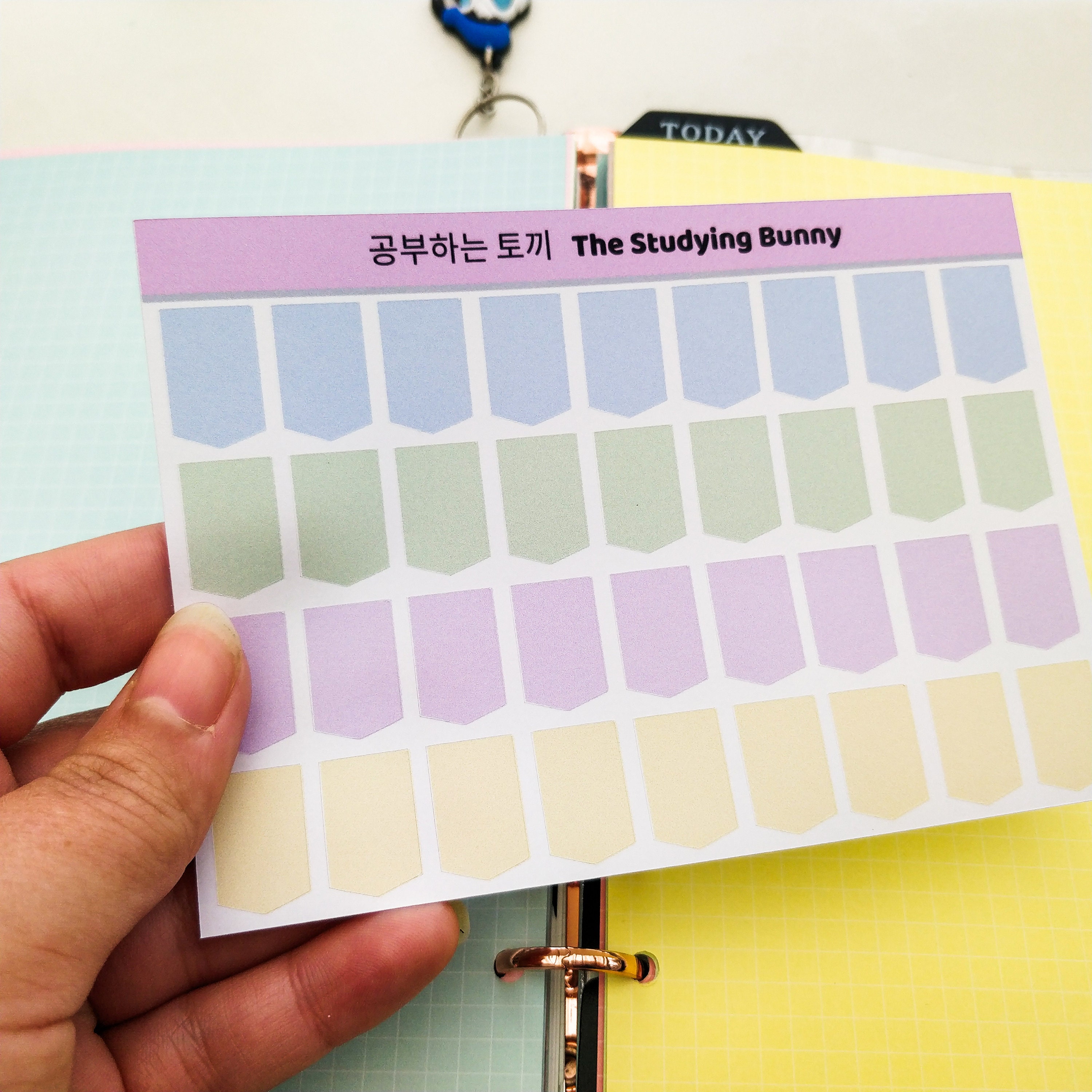 Pastel Sticker Set Pastel Flag Deco Sticker Set Handmade Stickers, Bulletjournal Stickers ...