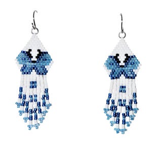 Beautiful Butterfly Fringe Earrings