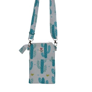 Cross Body Phone Cactus Purse