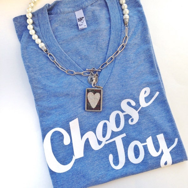 Choose Joy Unisex Shirt - Mama shirt - Christian Shirt - Faith Tshirt - Cute Workout Clothes - Joy Shirt - Inspirational Clothing - Tshirt