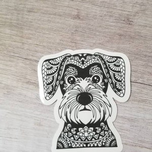 Schnauzer Sticker