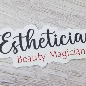 Esthetician Beauty Magician Sticker