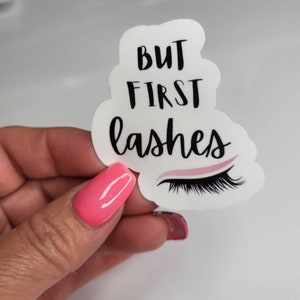 Lash sticker
