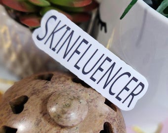 Skinfluencer Waterproof Sticker
