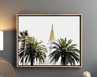 Oakland Californië LDS tempel / / 5 verschillende maten / / digitale Download