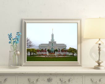 Mount Timpanogos LDS Temple // You Get 5 Sizes // Instant Digital Download