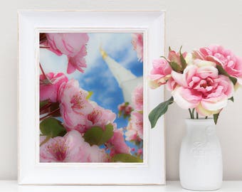 Boise Idaho LDS tempel Blossoms - Instant downloaden - diverse maten