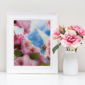 Boise Idaho LDS Temple Blossoms - Instant Download - Various Sizes