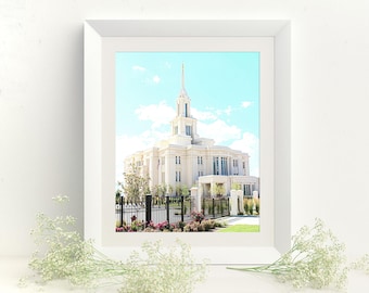 Payson (Utah) LDS tempel / / diverse maten / / digitale Download