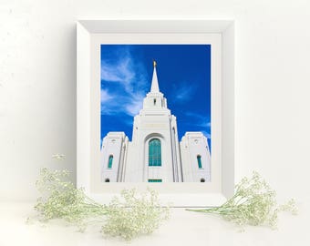 De Brigham City Utah LDS tempel / / krijg je 5 maten / / Instant Digitale Download