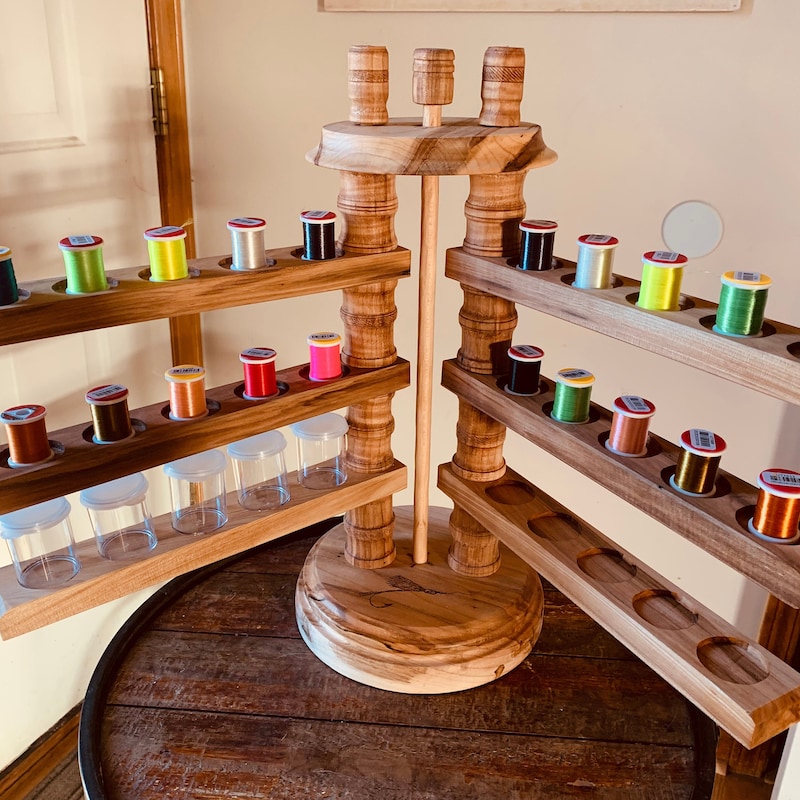 Industrial Thread Spool Rack Large Spool Rack - Etsy
