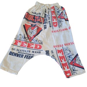 Feed Sack Pants - Etsy